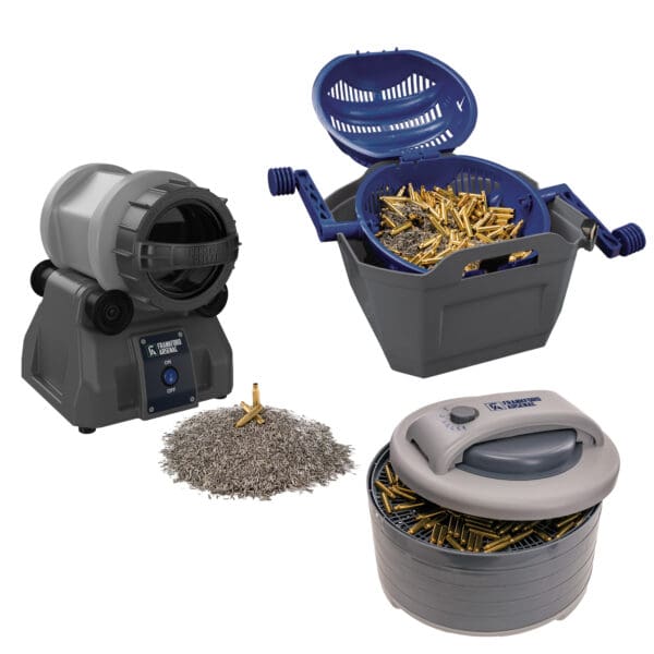 Frankford Rotary Tumbler Essential Kit for Brass Cleaning