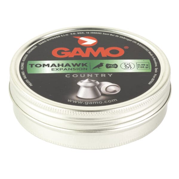 GAMO Tomahawk Pointed HP .177 Caliber Pellets - 750 Count Pack - Image 2