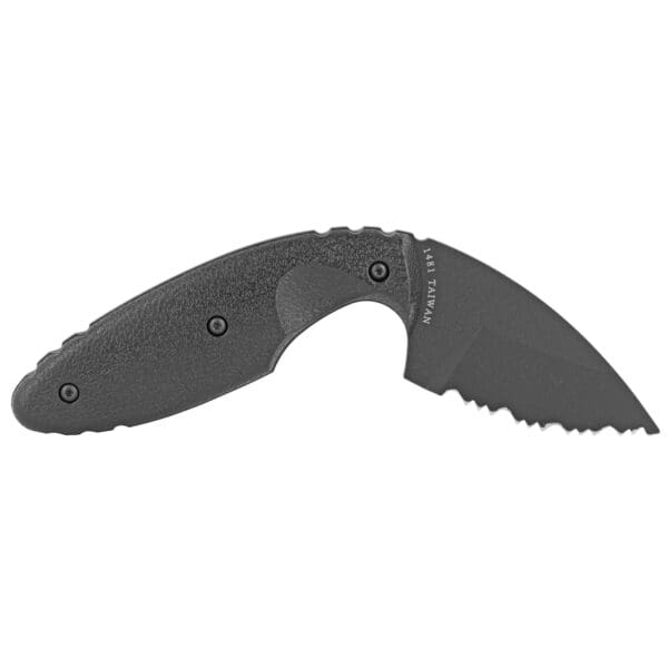 KBar TDI LE Knife 2.313" Black Serrated Tactical Self Defense Tool - Image 2