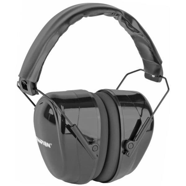 Champion Black Passive Ear Muff for Hearing Protection - Image 2