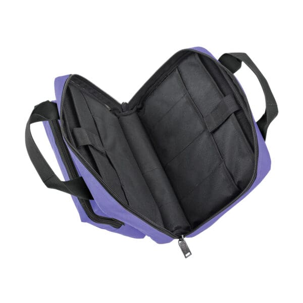 Compact Purple Pistol Range Bag for US Firearms Enthusiasts - Image 2