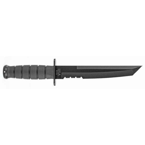 KBAR Fighting Knife 8" Tanto Black - Image 2