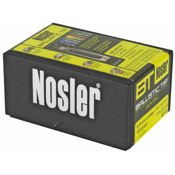 Nosler 6.5mm 120gr 50ct Rifle Bullets - Image 3