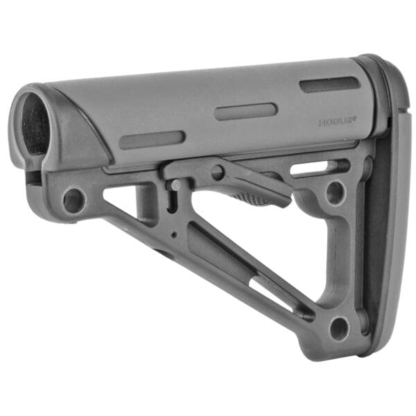 Hogue AR-15 Collapsible Buttstock, Modular Spec Gray - Image 3