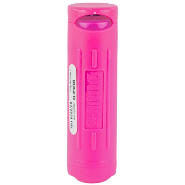 Ruger Pink Sabre Flip Top Gel Pepper Spray - Compact Self-Defense Tool - Image 2