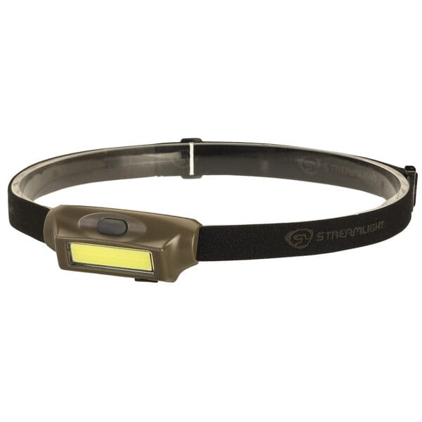 COYOTE GREEN LED USB Rechargeable Headlamp by STRMLGHT BANDIT