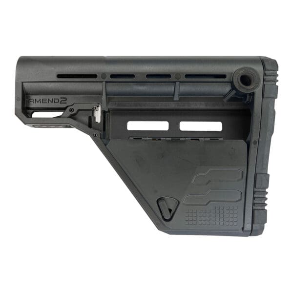 AMEND2 AR-15 Low-Carb Stock, Mil-Spec, Black