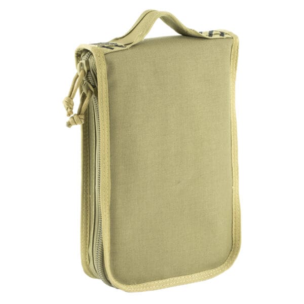 Tactical Tan GPS Pistol Case for Secure Transport