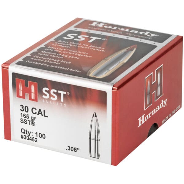 Hornady Super Shock Tip 30Cal .308 165GR Bullets 100 Count - Image 3