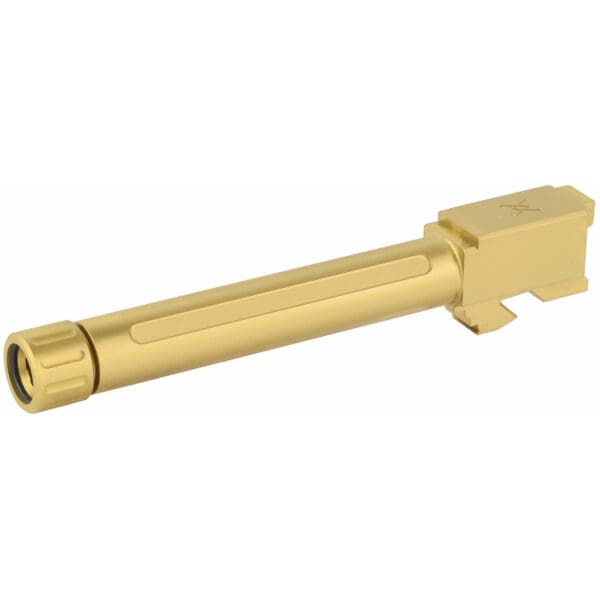 Gold Threaded Barrel for Glock 17 - True Precision (BBL)