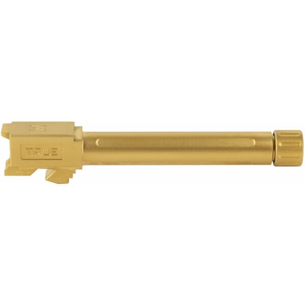 Gold Threaded Barrel for Glock 17 - True Precision (BBL) - Image 3