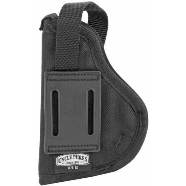 12-Inch Black Right Hand Hip Holster - Universal/Medium Size - Image 2