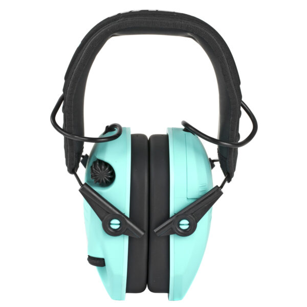 Walker's Razor SLM Electronic Muff Teal - Noise Reduction Ear Protection