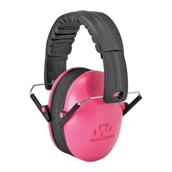 Walker's X-Small Compact Passive Muff Pink - Noise Reduction Ear Protection