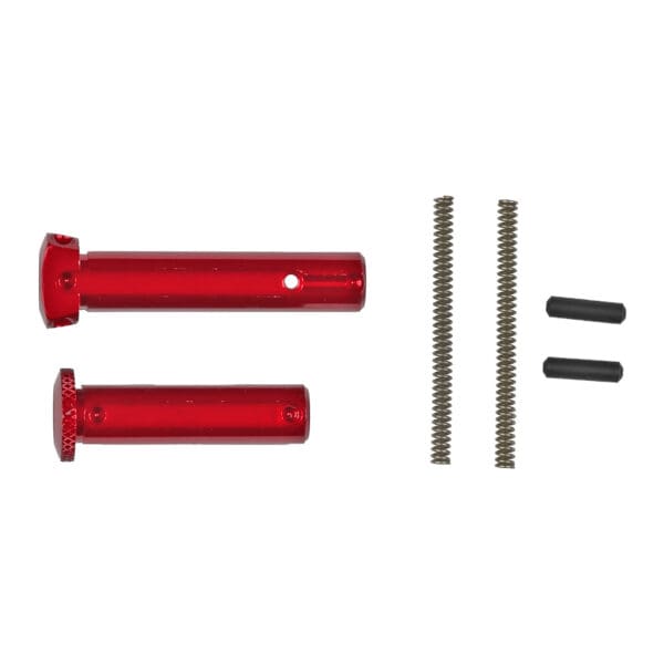 Red Aluminum Takedown Pins for AR-15: Easy Upgrade for Swift Disassembly