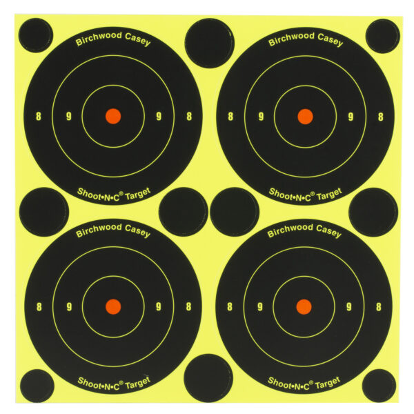 B/C Shoot-N-C Round Bullseye Target 48-3