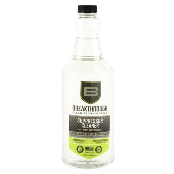 32 oz BCT Suppressor Cleaner - Effective Rifle Suppressor Maintenance