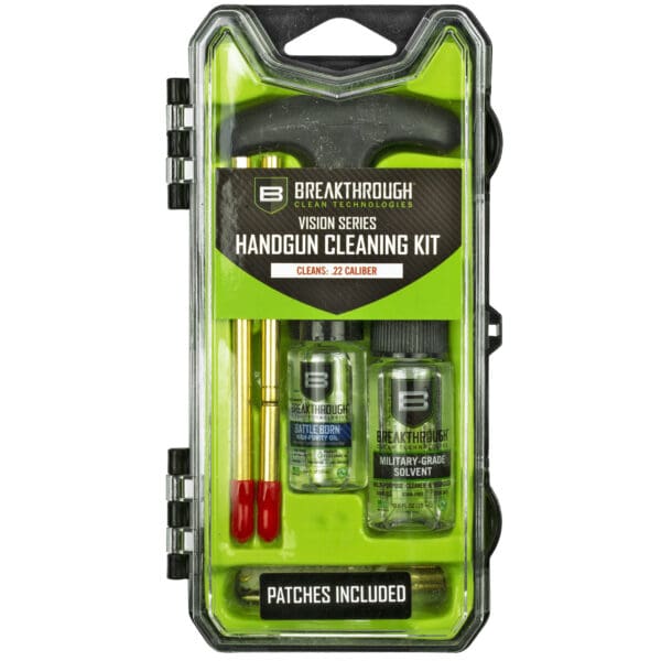 Compact .22 Caliber BCT Vision Cleaning Kit for Firearms