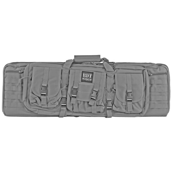 Bulldog Tact Double Rifle 37" Gray - Tactical Gun Case