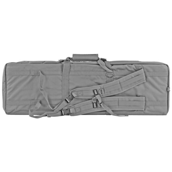 Bulldog Tact Double Rifle 37" Gray - Tactical Gun Case - Image 2