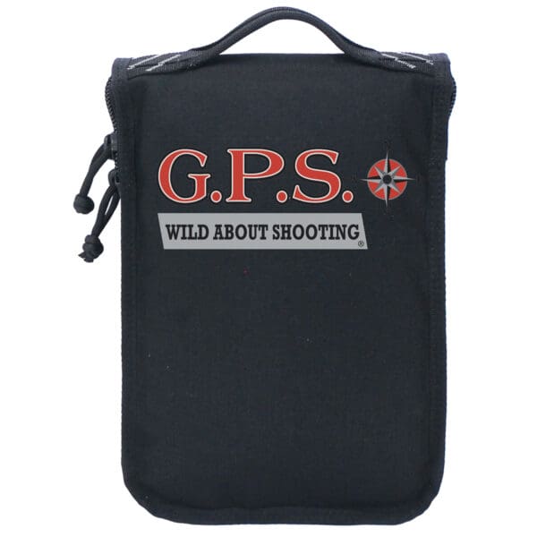 Black GPS Tactical Pistol Case - Secure Storage Solution