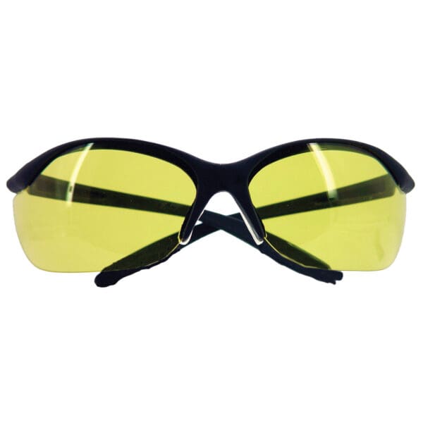 H/L Vapor II Black Framed Amber Lens for High Visibility