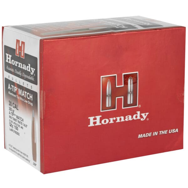 Hornady A-Tip 30cal .308 250gr 100ct Bullets - Image 2