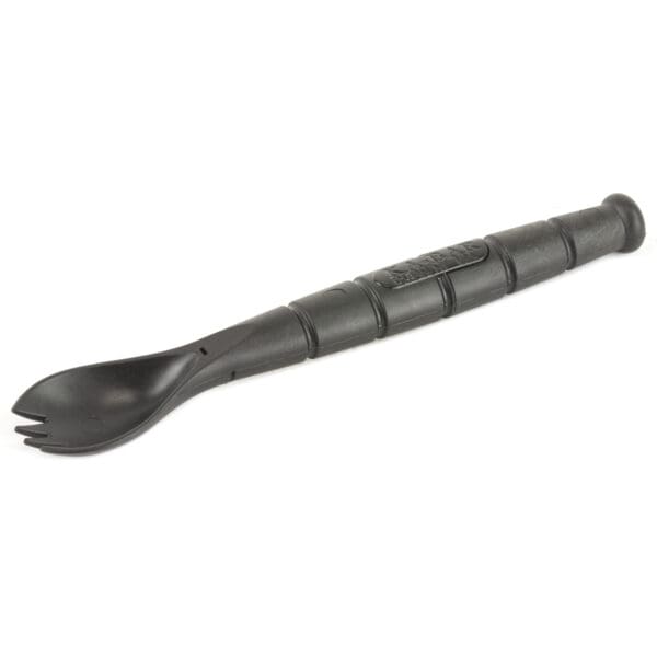 KBAR Spork Knife 2.5" Black - Compact Outdoor Eating Utensil