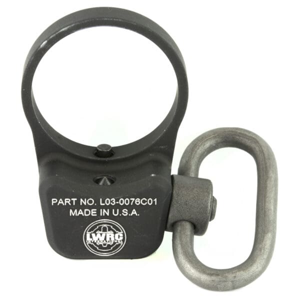 LWRC QD Ambidextrous Sling Mount Black - Easy Quick Detach