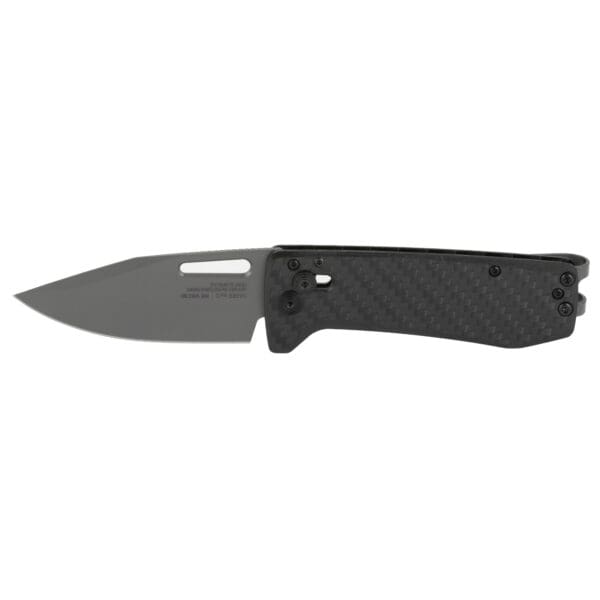 SOG Ultra XR Carbon/Black 2.8" Folding Knife - Lightweight EDC Blade