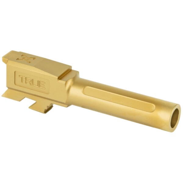 Custom Gold True Precision Match Grade Barrel for Glock 43 - Upgrade Your Firearm! - Image 2