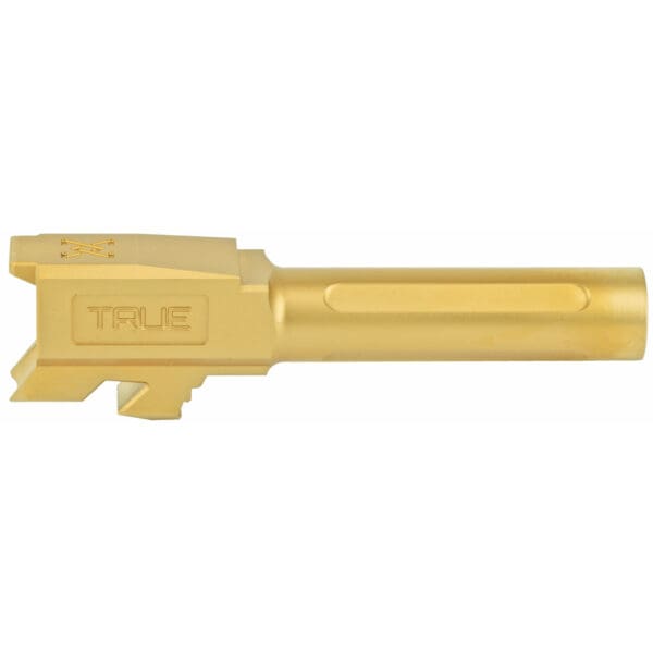 Custom Gold True Precision Match Grade Barrel for Glock 43 - Upgrade Your Firearm! - Image 3