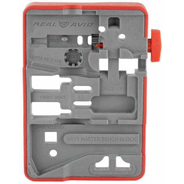 Real Avid AR15 Master Bench Block - Gunsmithing Tool for AR-15 Rifle