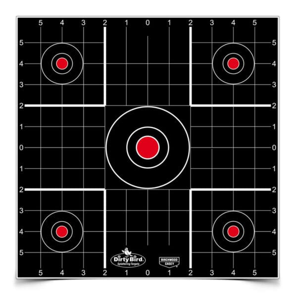 12" Dirty Bird Sight-In Target Bundle - Set of B/C Targets