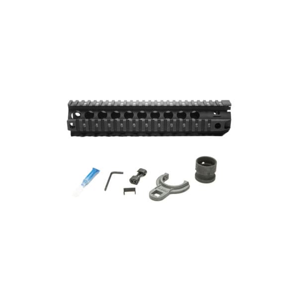 BCM Gunfighter Quad Rail 556 10" Black - Tactical Handguard for Rifles