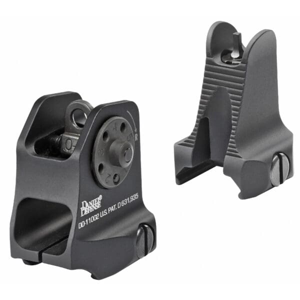 DD Fixed Front/Rear Sight Combo for Precision Shooting