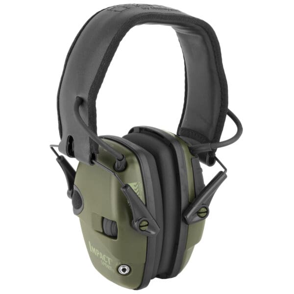 H/L Impact Sport Muff in OD Green - High-Quality Hearing Protection