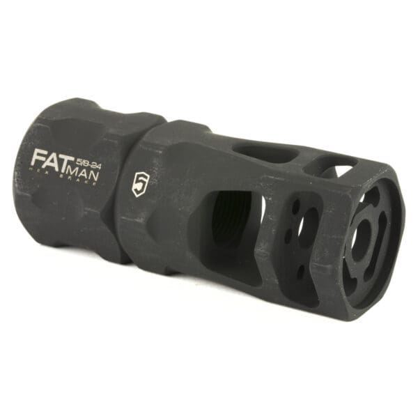 Phase5 Fatman Hex Brake 7.62 Black - Enhanced Recoil Reduction - Image 2