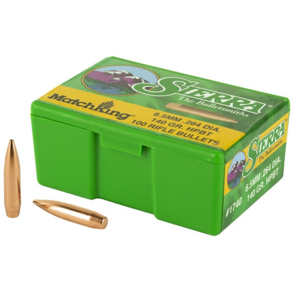 Sierra MatchKing .264 140GR 100CT Bullets Pack