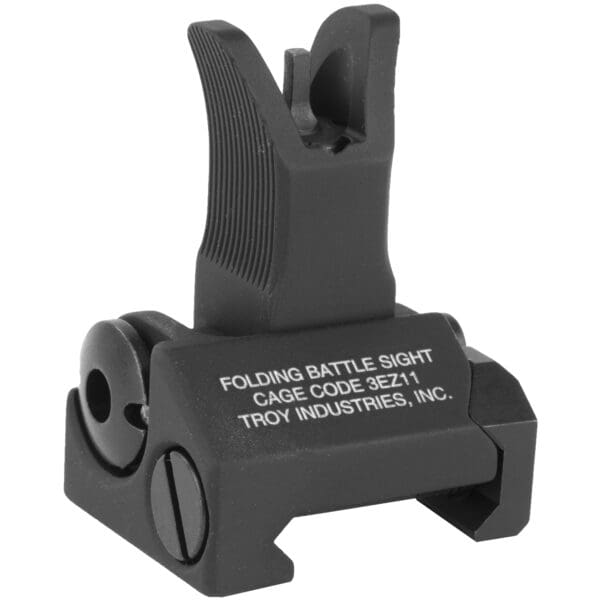 Troy Folding M4 Front Battle Sight in Black Color