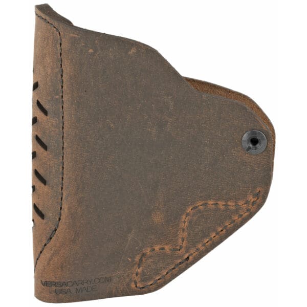 Versacry Revolver RH Brown IWB Holster - J-Frame Compatible