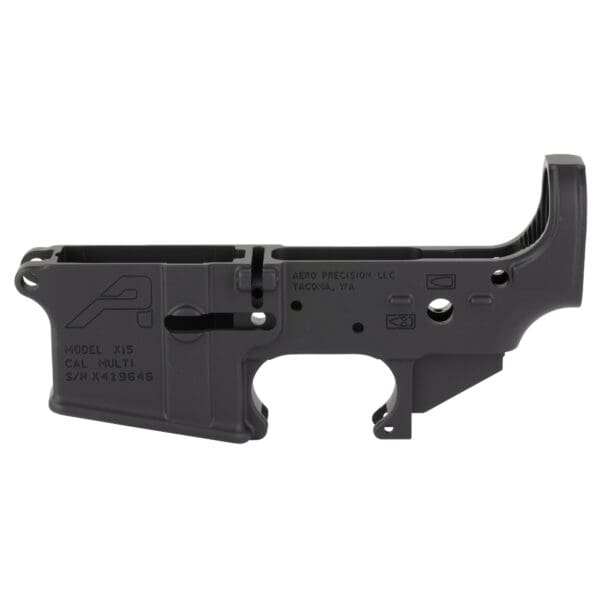 Aero X15 AR15 Stripped Lower Gen2 Black - High-Quality Receiver