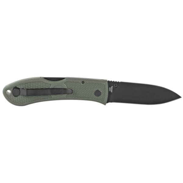 KA-BAR Dozier Folding Hunter 3" Foliage Green - Lightweight EDC Pocket Knife - Image 2