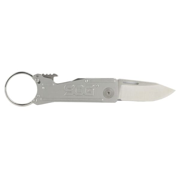 SOG Keytron Satin 1.8" Compact Folding Knife - Image 2