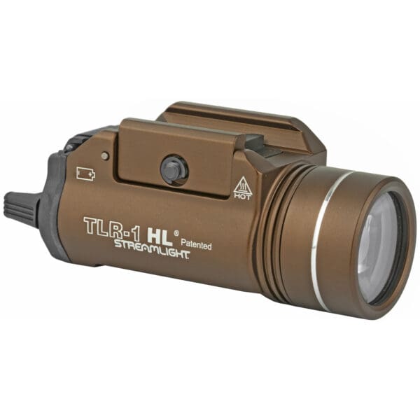 Streamlight TLR-1-HL FDE Brown Tactical Light - Image 2