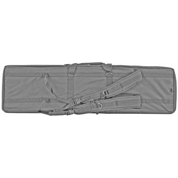 Bulldog Tactical Single Rifle Case 43" Gray - Heavy Duty - Image 2