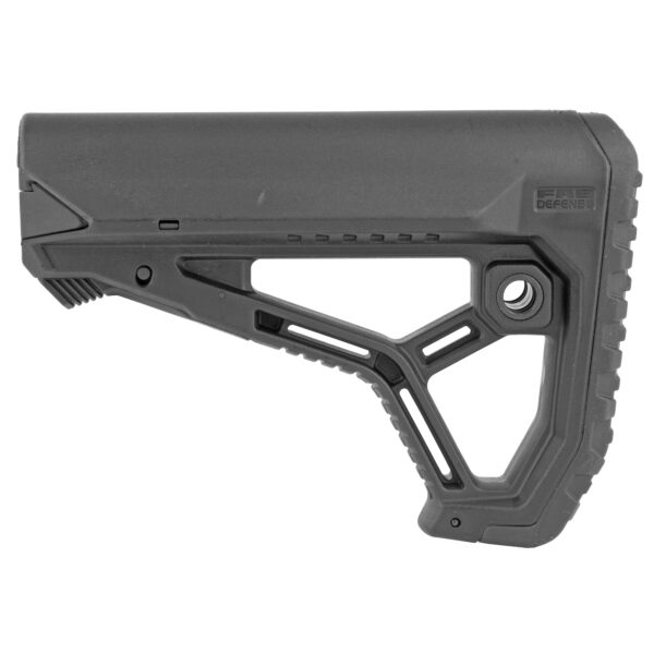 FAB DEF AR15/M4 Black Buttstock - Tactical Rifle Accessory Set