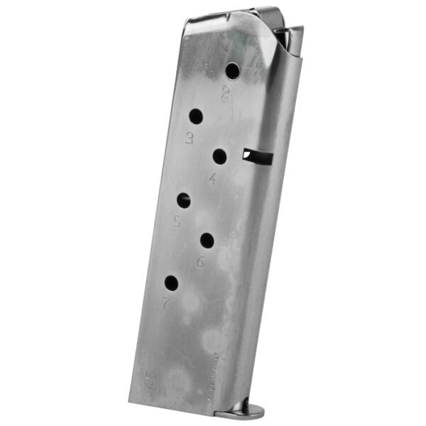 MEC-GAR Colt 45 7-Round Nickel Magazine - Image 2