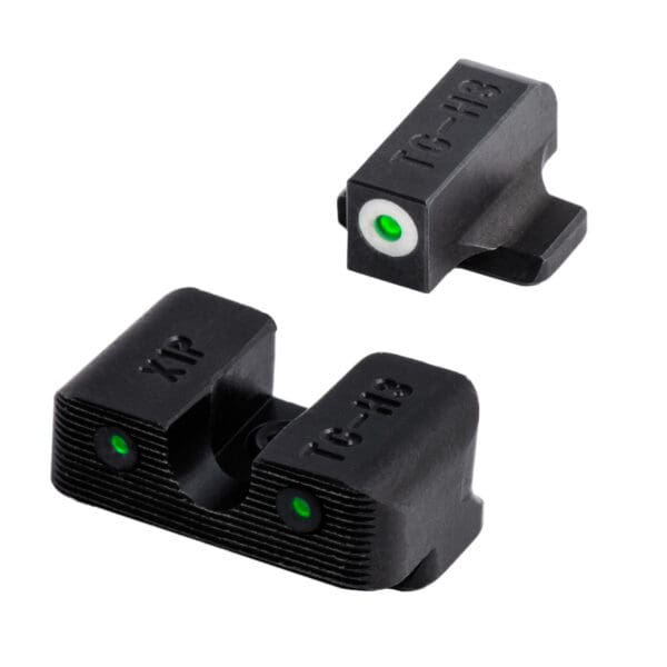 TRUGLO Tritium Pro Taurus Night Sights - White Front Dots