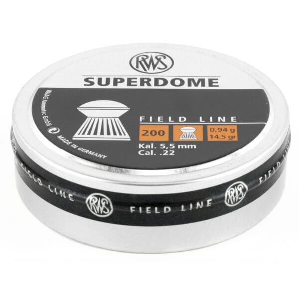 RWS Superdome FL .22 Caliber Pellets, 200-Count Pack